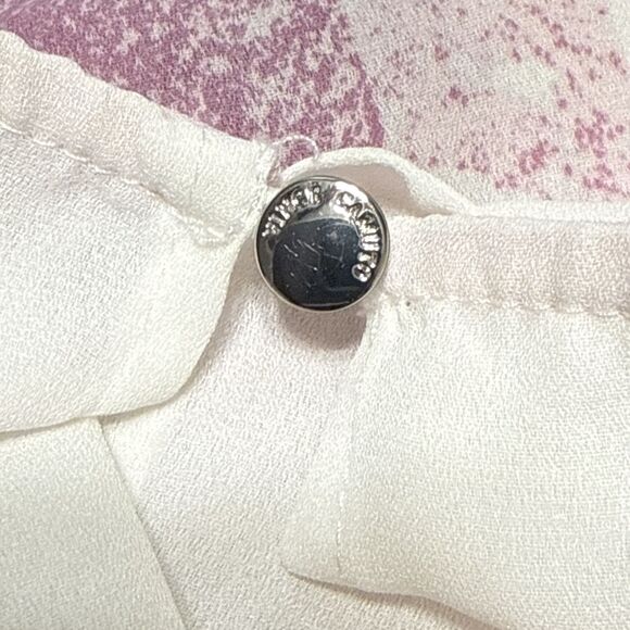 Vince Camuto Pink/black/white Graphic Design Sleeveless Top Size L - Picture 7 of 8